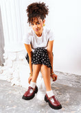 Load image into Gallery viewer, Urban Chunky T-Strap Loafers - maroon