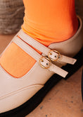 Load image into Gallery viewer, Urban Platform Double-Strap Loafers - beige