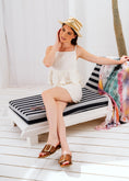 Load image into Gallery viewer, Square-Toe Buckle Slides - camel