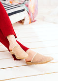 Load image into Gallery viewer, Summer Breeze Woven Mules - beige