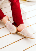 Load image into Gallery viewer, Summer Breeze Woven Mules - beige
