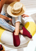 Load image into Gallery viewer, Comfy Slip-On Clogs - maroon