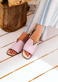 Load image into Gallery viewer, The Riviera V-Cut Slide - purple