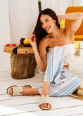 Load image into Gallery viewer, The Riviera V-Cut Slide - beige