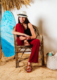 Load image into Gallery viewer, Isla Double-Buckle Slide - camel