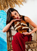 Load image into Gallery viewer, Isla Double-Buckle Slide - gold