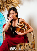 Load image into Gallery viewer, Isla Double-Buckle Slide - gold