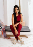 Load image into Gallery viewer, Plaid Textured Mules - pink