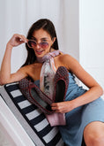 Load image into Gallery viewer, Mesh Ballet Flats with Bow - brown