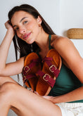 Load image into Gallery viewer, Ergonomic Buckle Sliders - maroon