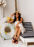 Load image into Gallery viewer, Stud-Trimmed Square Toe Slides - maroon