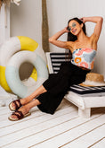 Load image into Gallery viewer, Double Bow Leather Slides- maroon
