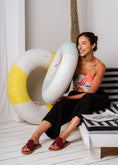 Load image into Gallery viewer, Elegant Open-Toe Flat Slides - maroon