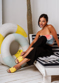 Load image into Gallery viewer, Sleek V-Cut Square Slides - yellow