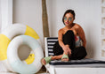 Load image into Gallery viewer, Sleek V-Cut Square Slides - green