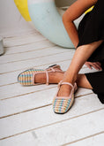 Load image into Gallery viewer, Multi-Weave Slingback Flats- pink