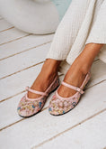 Load image into Gallery viewer, Eyelet Mesh Ballet Flats - pink