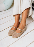 Load image into Gallery viewer, The Micro-Net Ballet Flat - gold