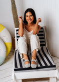 Load image into Gallery viewer, Soft-Weave Ballet Flat - silver