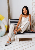 Load image into Gallery viewer, Soft-Weave Ballet Flat - silver