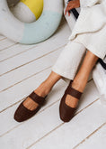 Load image into Gallery viewer, Soft-Weave Ballet Flat - brown