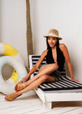 Load image into Gallery viewer, Tassel Detail Open-Toe Slides - cafe