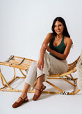 Load image into Gallery viewer, Lattice Flat Sandals - camel