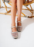 Load image into Gallery viewer, The Geometric Mesh Flat - silver