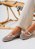 Load image into Gallery viewer, Strand Mesh Flats - sliver