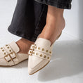 Load image into Gallery viewer, The Riviera Mule-beige