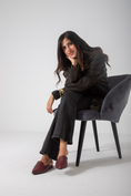 Load image into Gallery viewer, Chic Backless Flat-marron