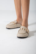 Load image into Gallery viewer, The Riviera Loafer Mule-beige