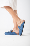 Load image into Gallery viewer, Easy-On Mules-blue