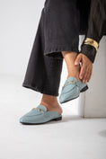 Load image into Gallery viewer, The Avenue Mule-baby blue