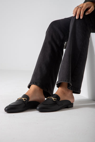 The Avenue Mule-black