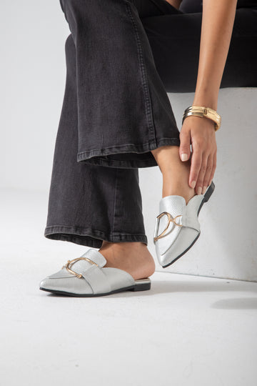 The Metropolis Mule-silver
