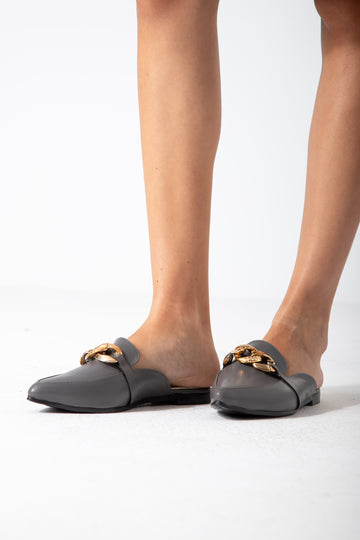 The City Point Mule-gray