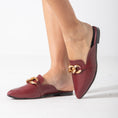 Load image into Gallery viewer, The City Point Mule-marron