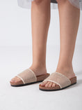 Load image into Gallery viewer, Crystal Mesh Elegance - beige