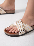 Load image into Gallery viewer, Ivory ZigZag Charm - white