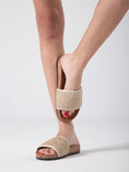 Load image into Gallery viewer, Rustic Breeze Slides - beige