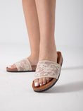Load image into Gallery viewer, Floral Lace Muse - beige