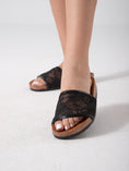 Load image into Gallery viewer, Floral Lace Muse - black