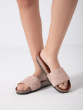 Load image into Gallery viewer, Lustro Weave Slide - pink
