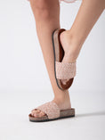 Load image into Gallery viewer, Lustro Weave Slide - pink