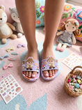 Load image into Gallery viewer, Kids Labubu Cartoon Slide - PURPLE