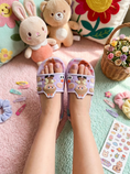 Load image into Gallery viewer, Kids Labubu Cartoon Slide - PURPLE