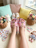 Load image into Gallery viewer, Kids Labubu Cartoon Slide - PINK