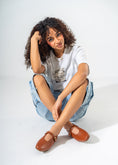 Load image into Gallery viewer, Minimalist Mary Jane Flats-CAMEL