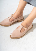 Load image into Gallery viewer, The Essential T-Bar Flats-PINK
